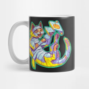 Halloween Mummy Cat Nemo Mug